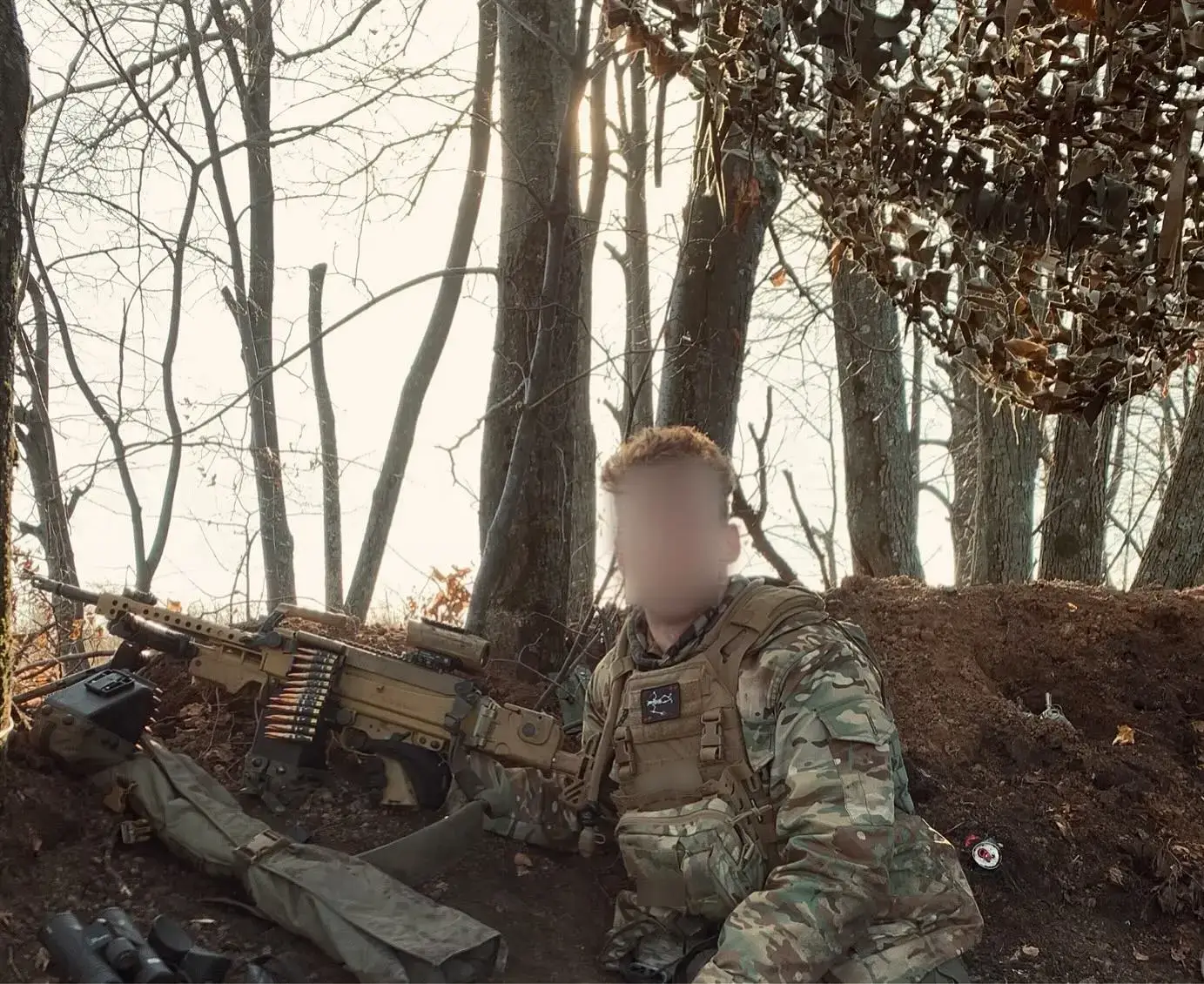 A MG5 in service with an US Marine of the Rogue team of the HUR MO