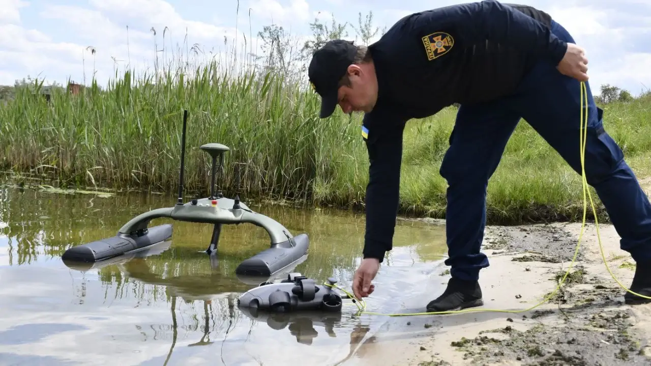 Sonobot 5 in service with the State Emergency Service of Ukraine