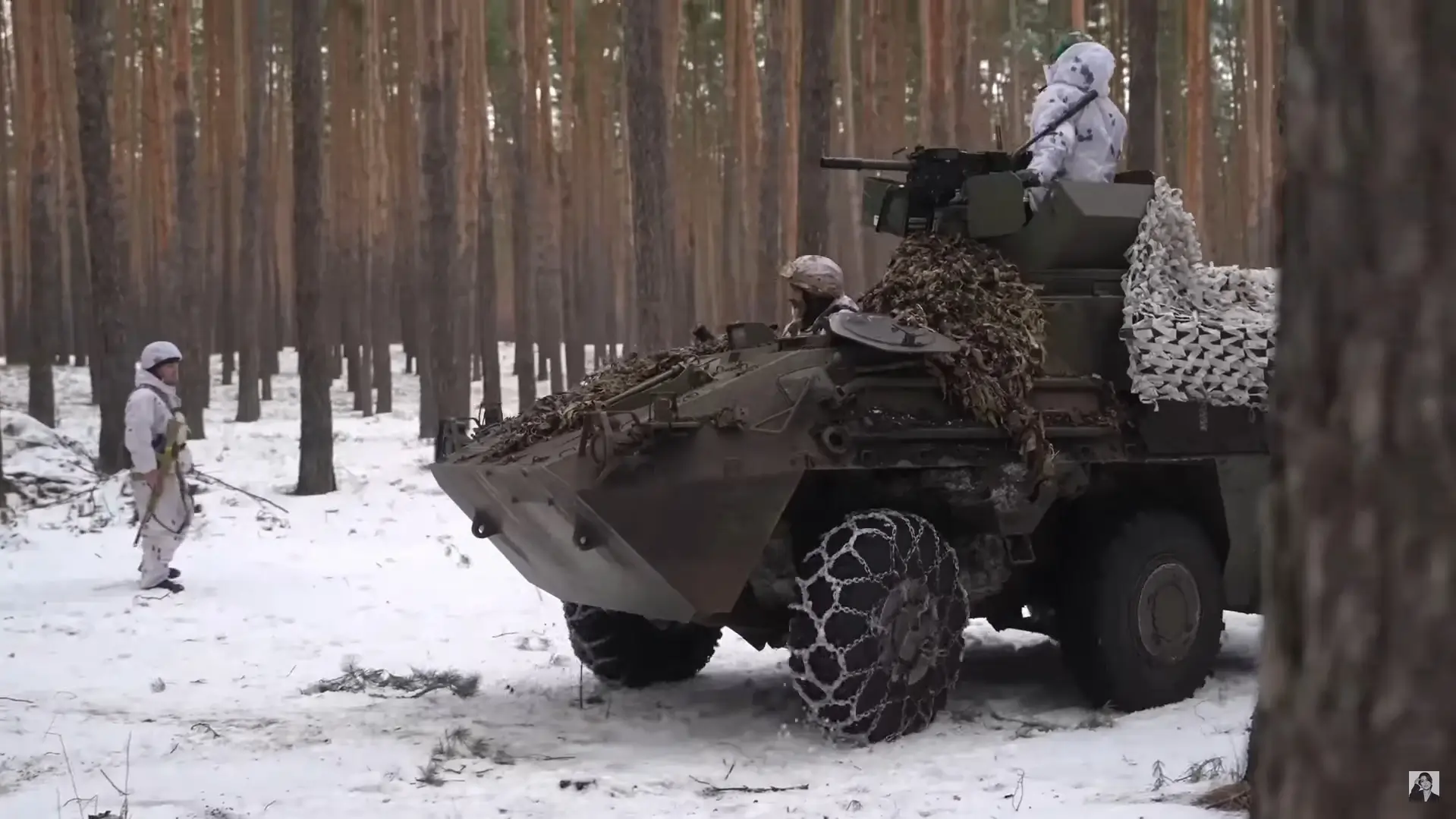 GMG mounted on a Slovenian-delivered Valuk APC