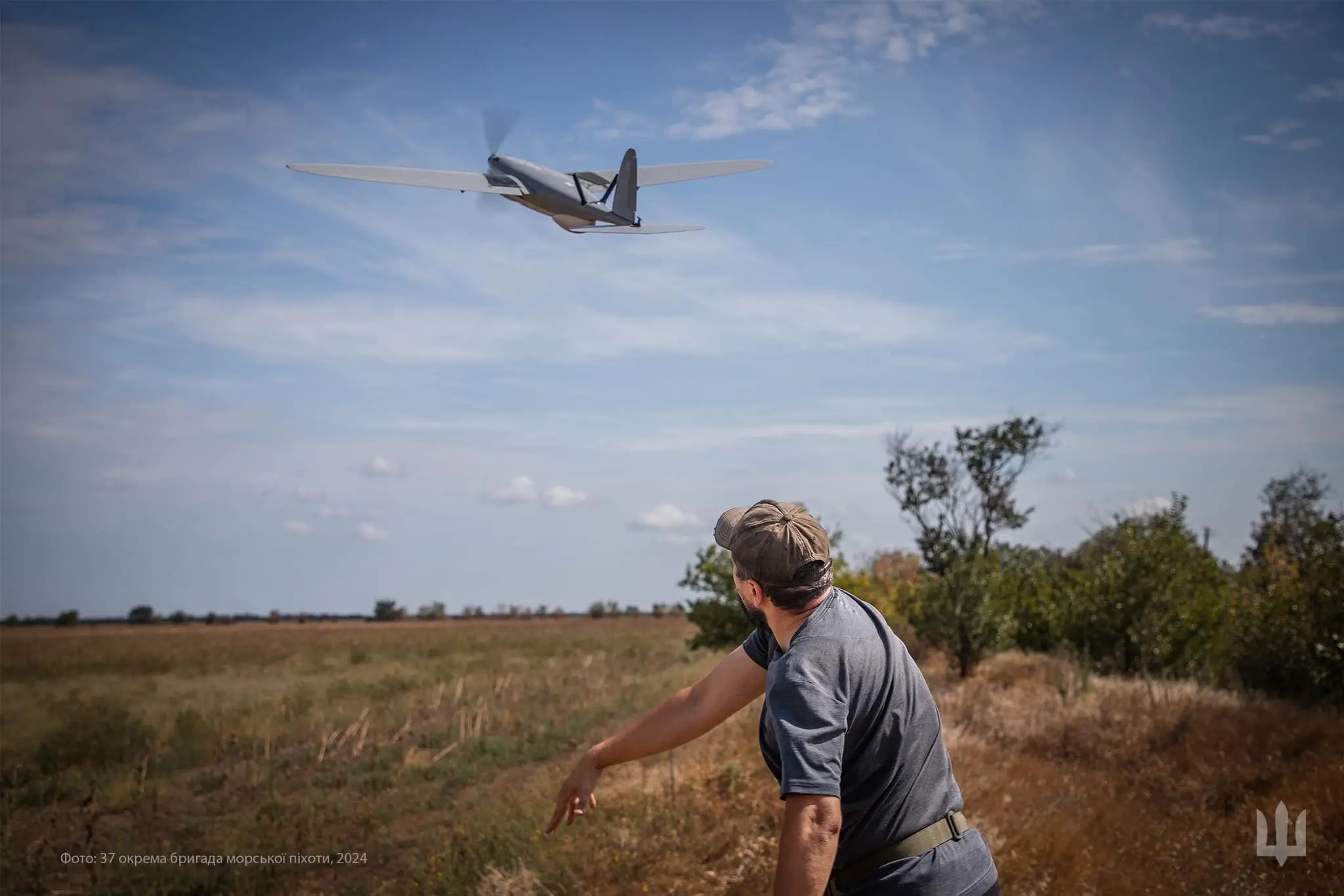 RQ-35 Heidrun UAV in service with the 37th Separate Marine Brigade