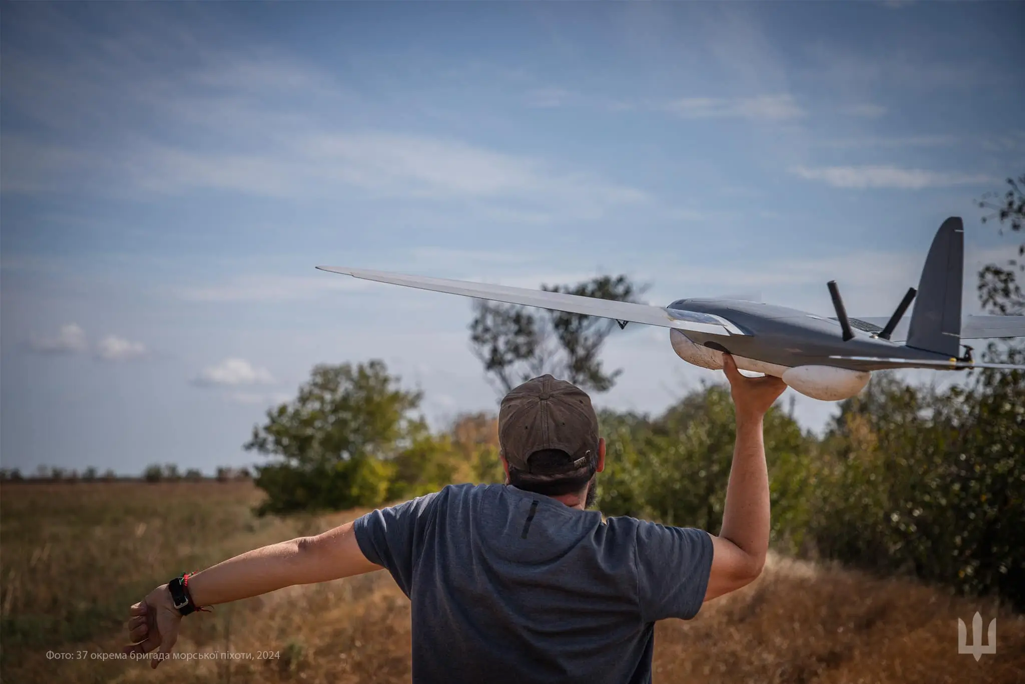 RQ-35 Heidrun UAV in service with the 37th Separate Marine Brigade