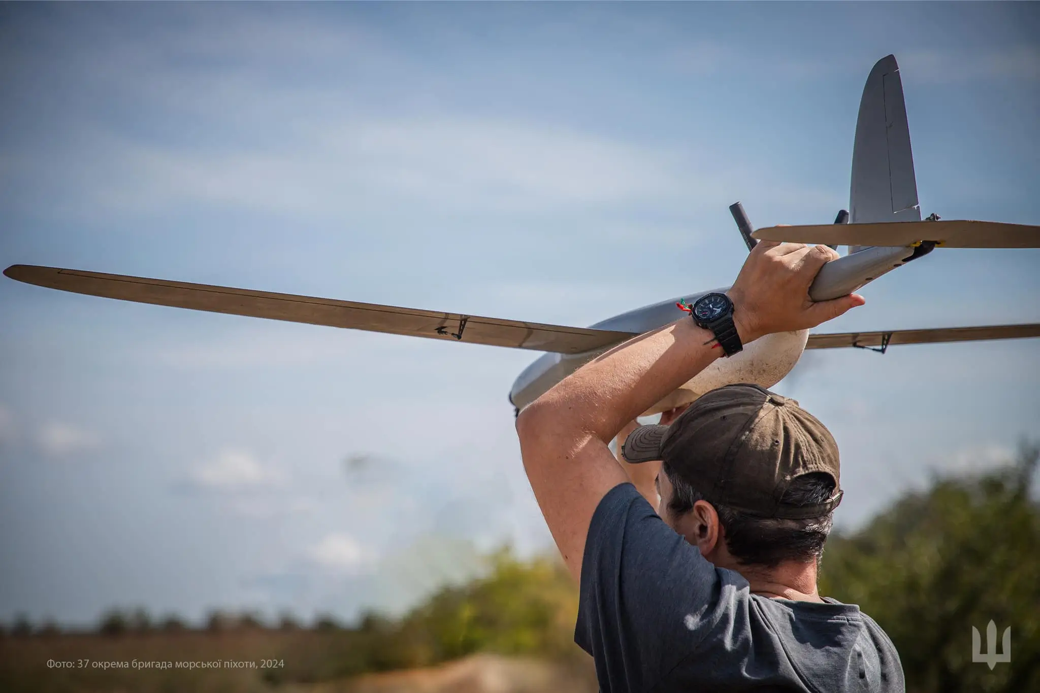 RQ-35 Heidrun UAV in service with the 37th Separate Marine Brigade