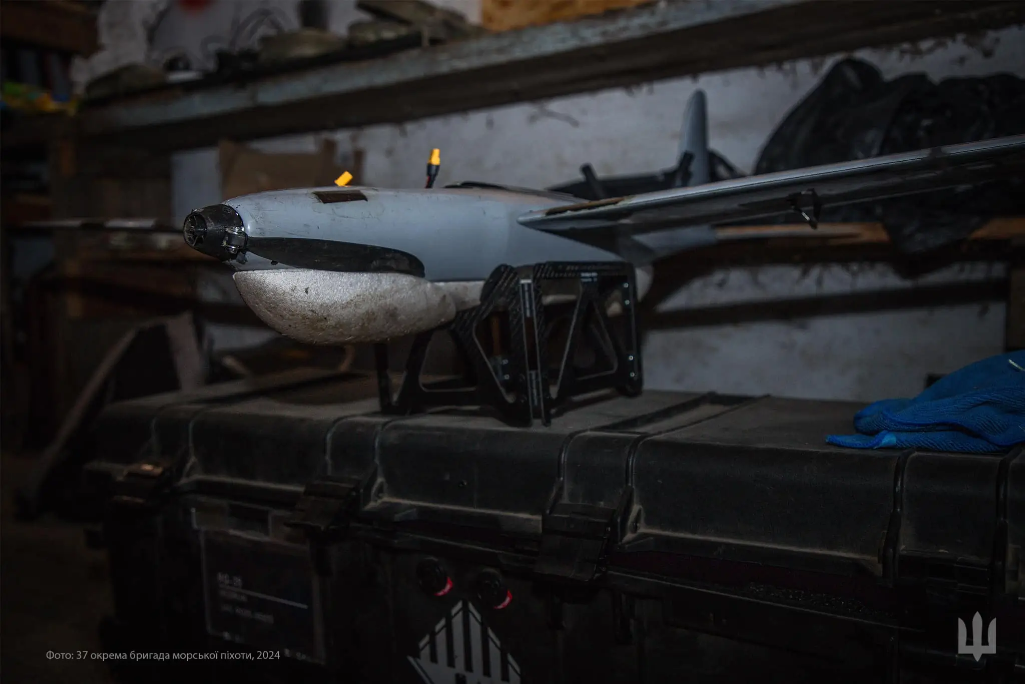 RQ-35 Heidrun UAV in service with the 37th Separate Marine Brigade