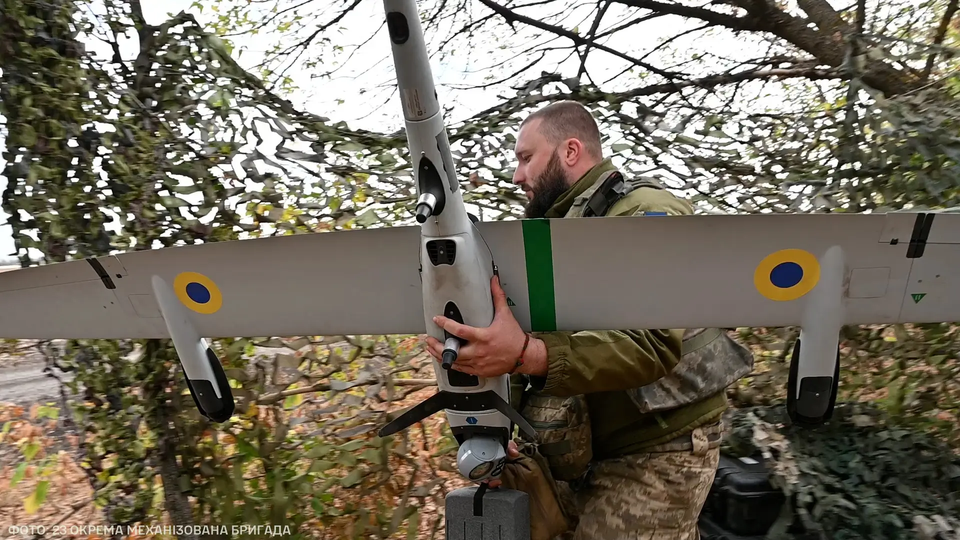 Vector eVTOL UAV in service with the 23rd Separate Mechanized Brigade