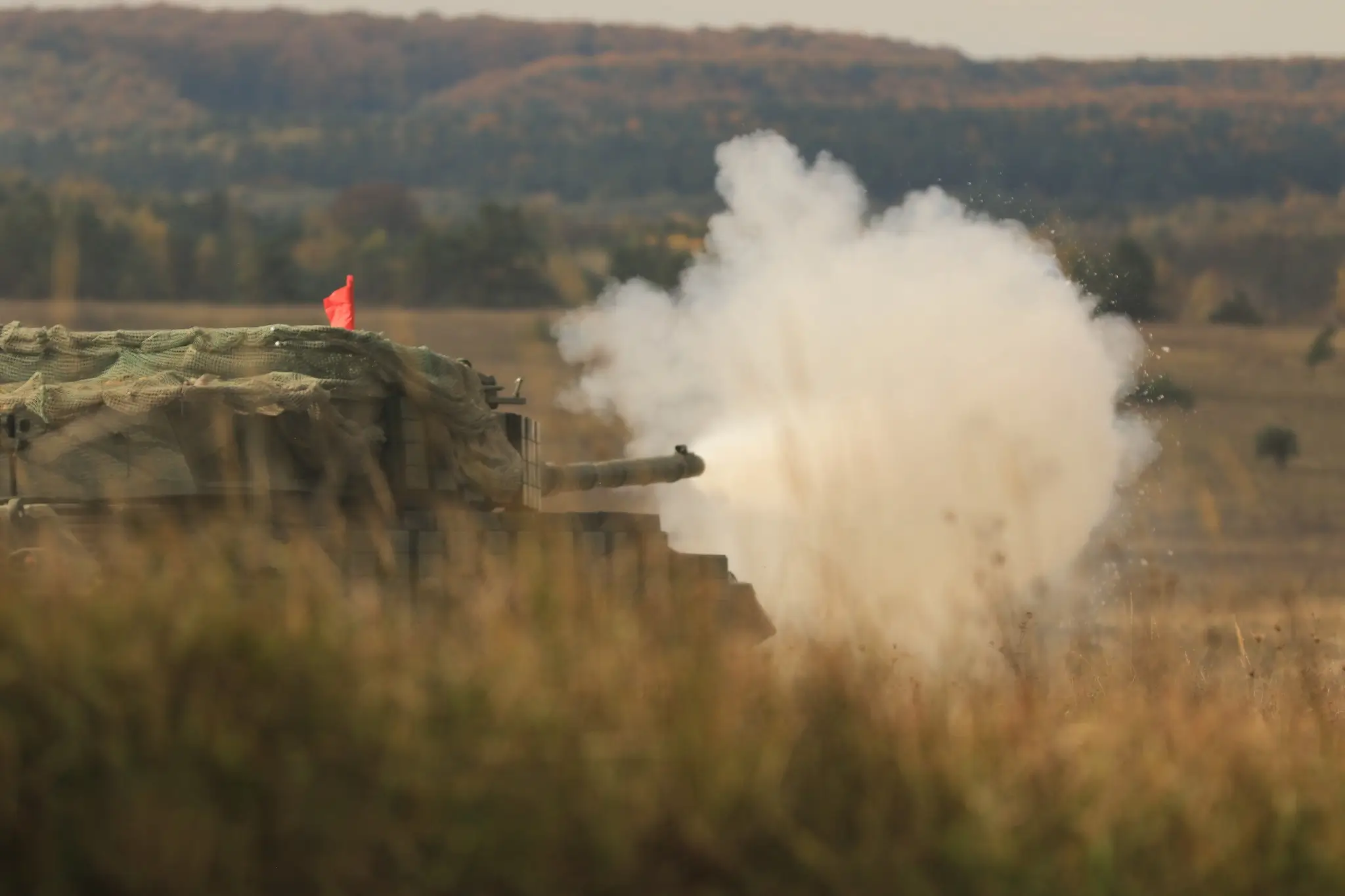 Leopard 1A5 shooting