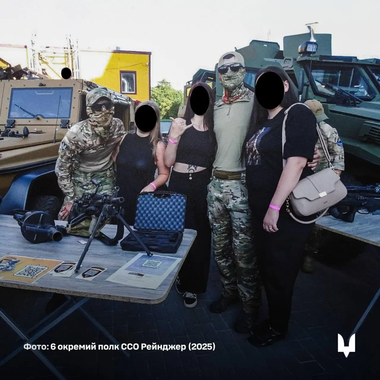 A Caracal air assault vehicle alongside an FFG APC during a presentation