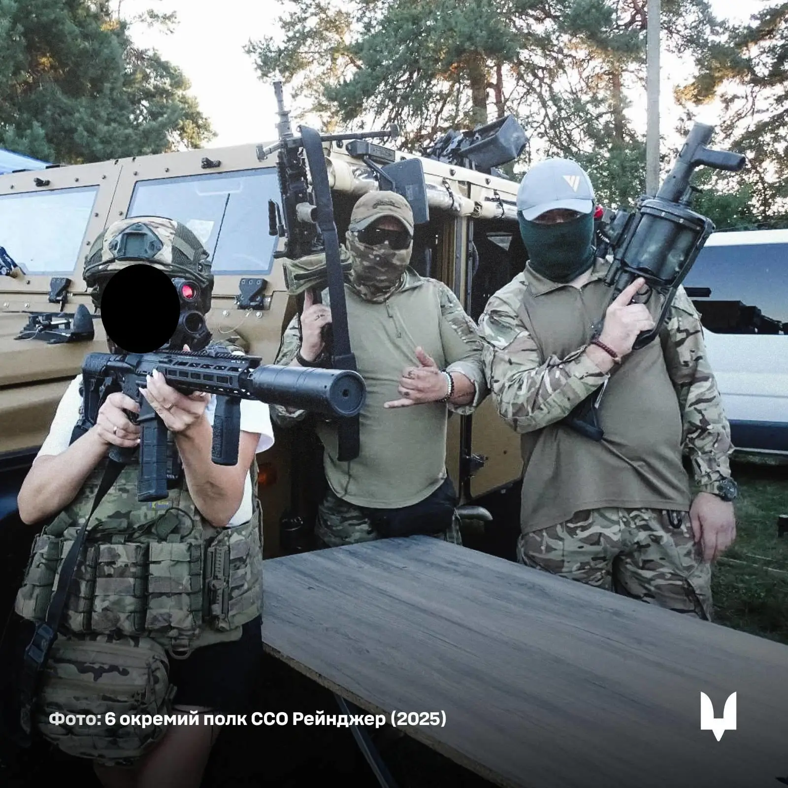 A Caracal air assault vehicle during a presentation