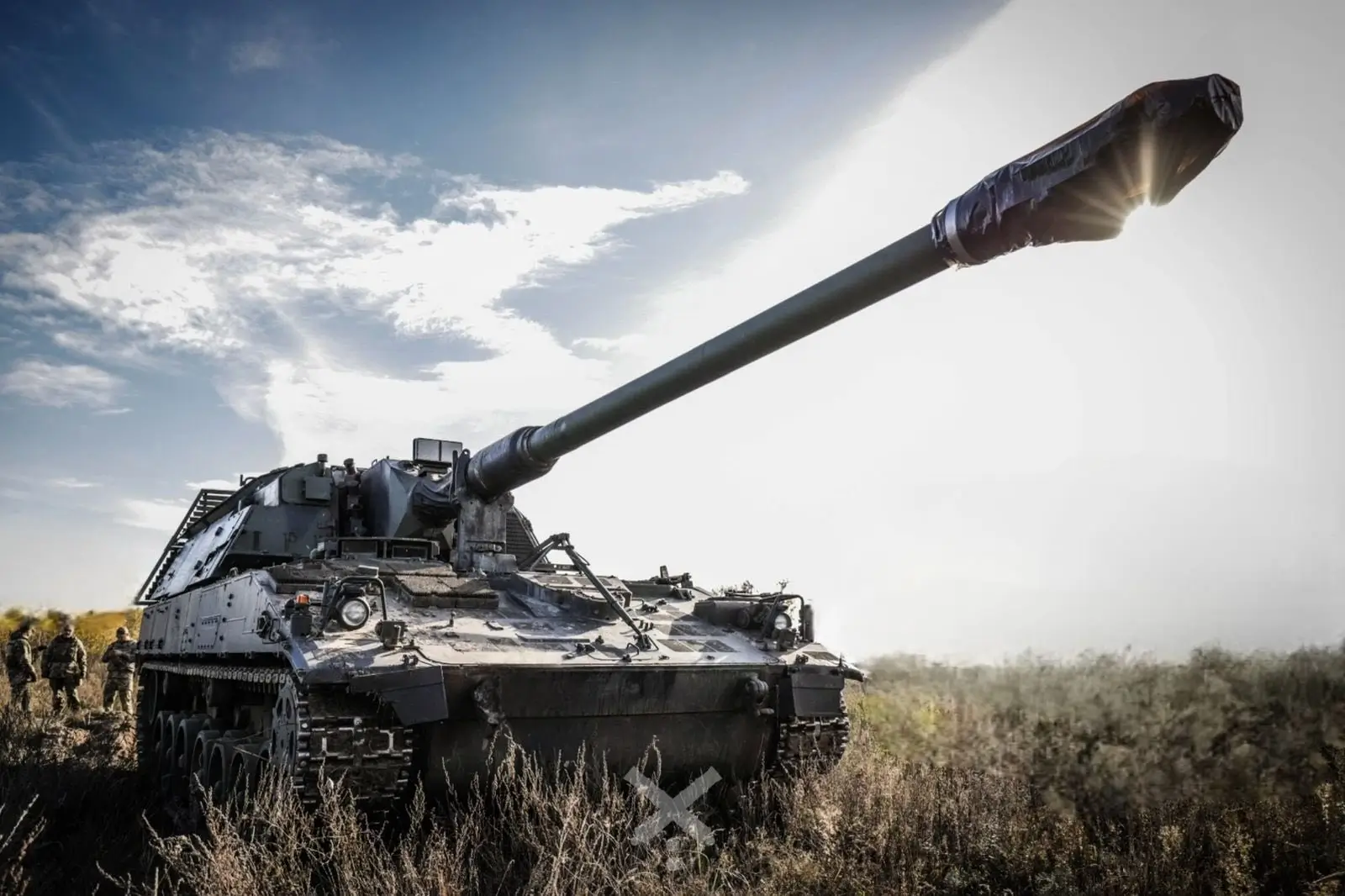 PzH 2000 somewhere in Eastern Ukraine