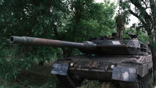 German delivered Leopard 2A6 in Ukraine