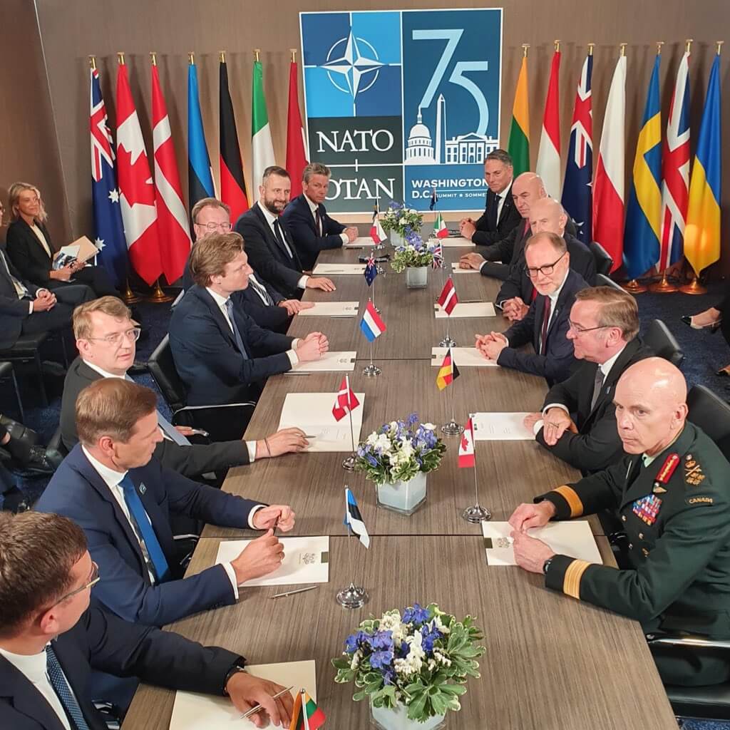 Launch of the initiative at the NATO summit