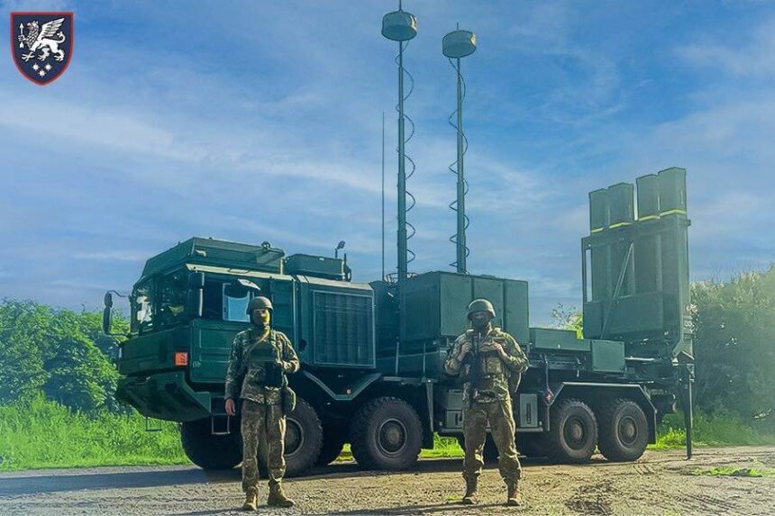 IRIS-T SLM 540th Anti-Aircraft Missile Brigade