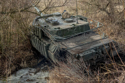Upgraded Leopard 1A5 in Ukraine
