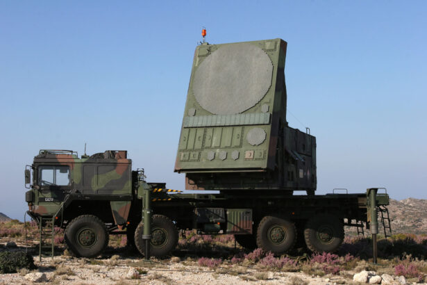 German Luftwaffe Patriot radar