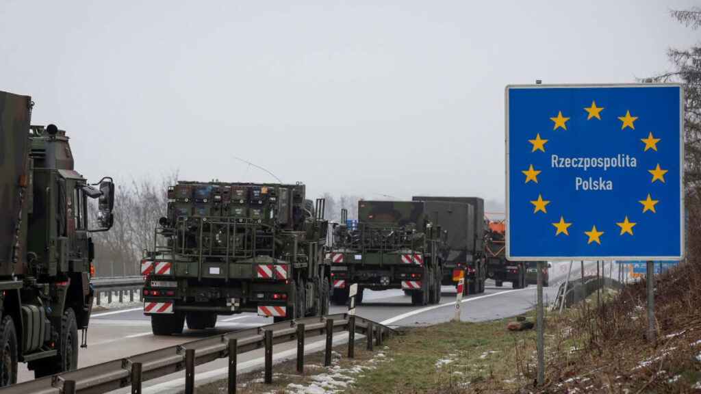 Patriot-Komponenten der Bundeswehr werden in Polen verlegt