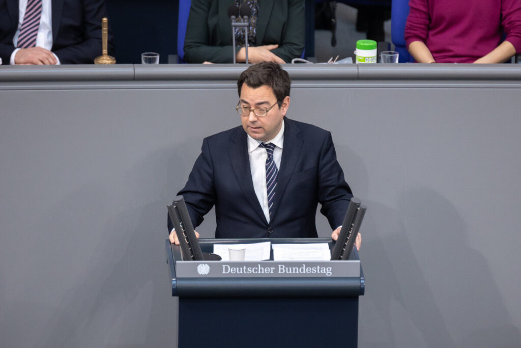Sebastian Schäfer in the Bundestag