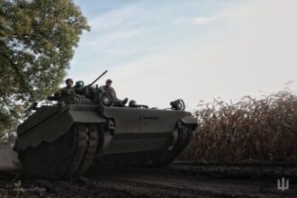 A Marder 1A3 IFV in service with the 33rd Assault Regiment
