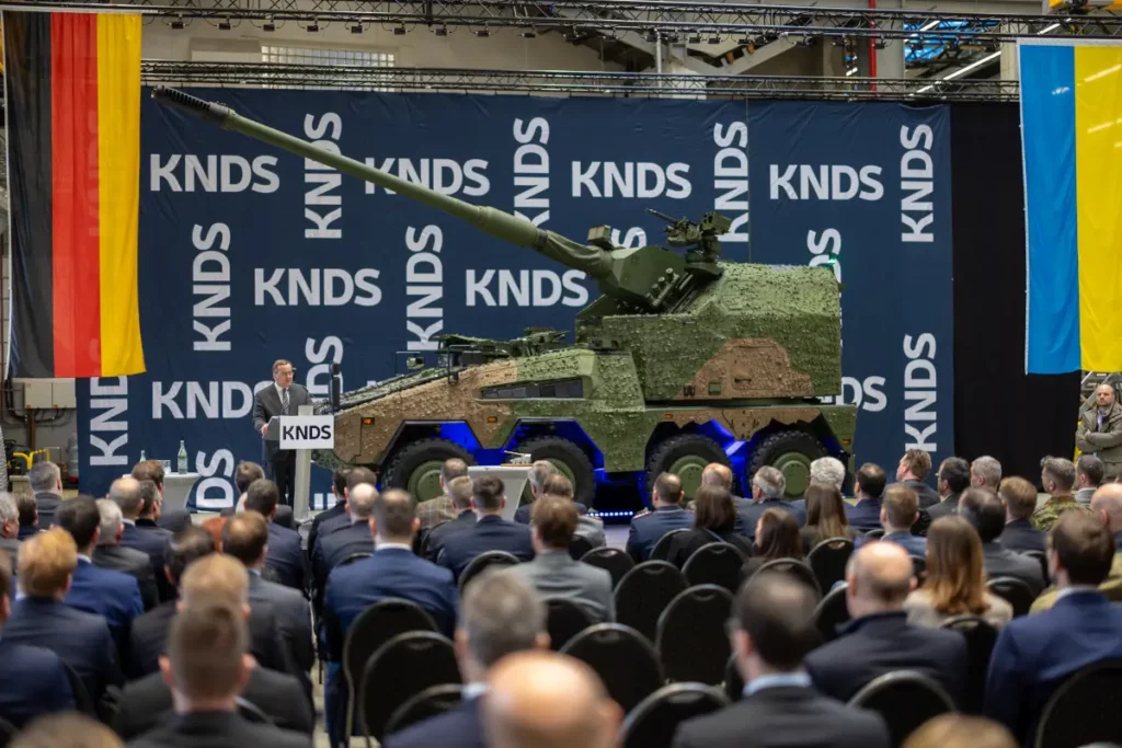 Handover RCH 155 to Ukraine