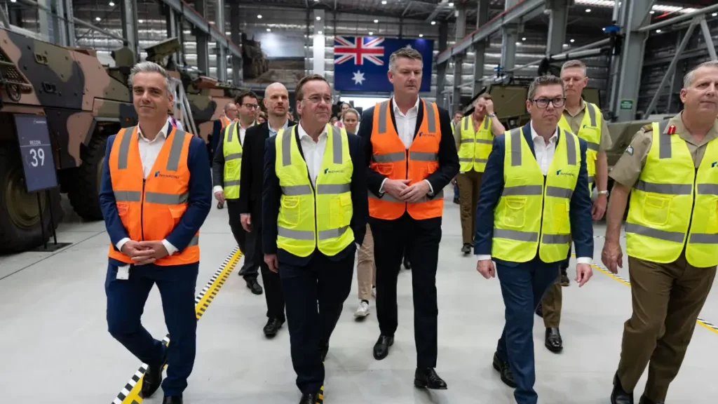 Pistorius besucht Rheinmetall in Australien