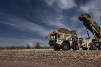 Ukrainian MIM-104 Patriot launcher